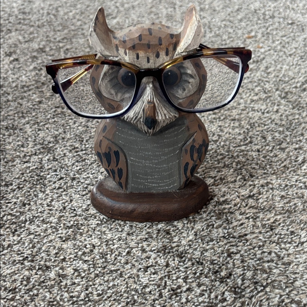 Owl Shaped Eyeglass Holder